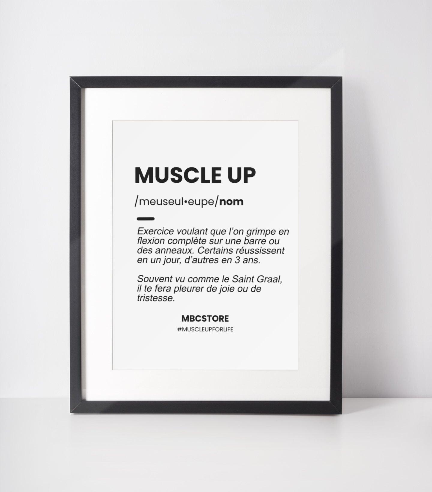 Affiche Muscle Up - Image 1