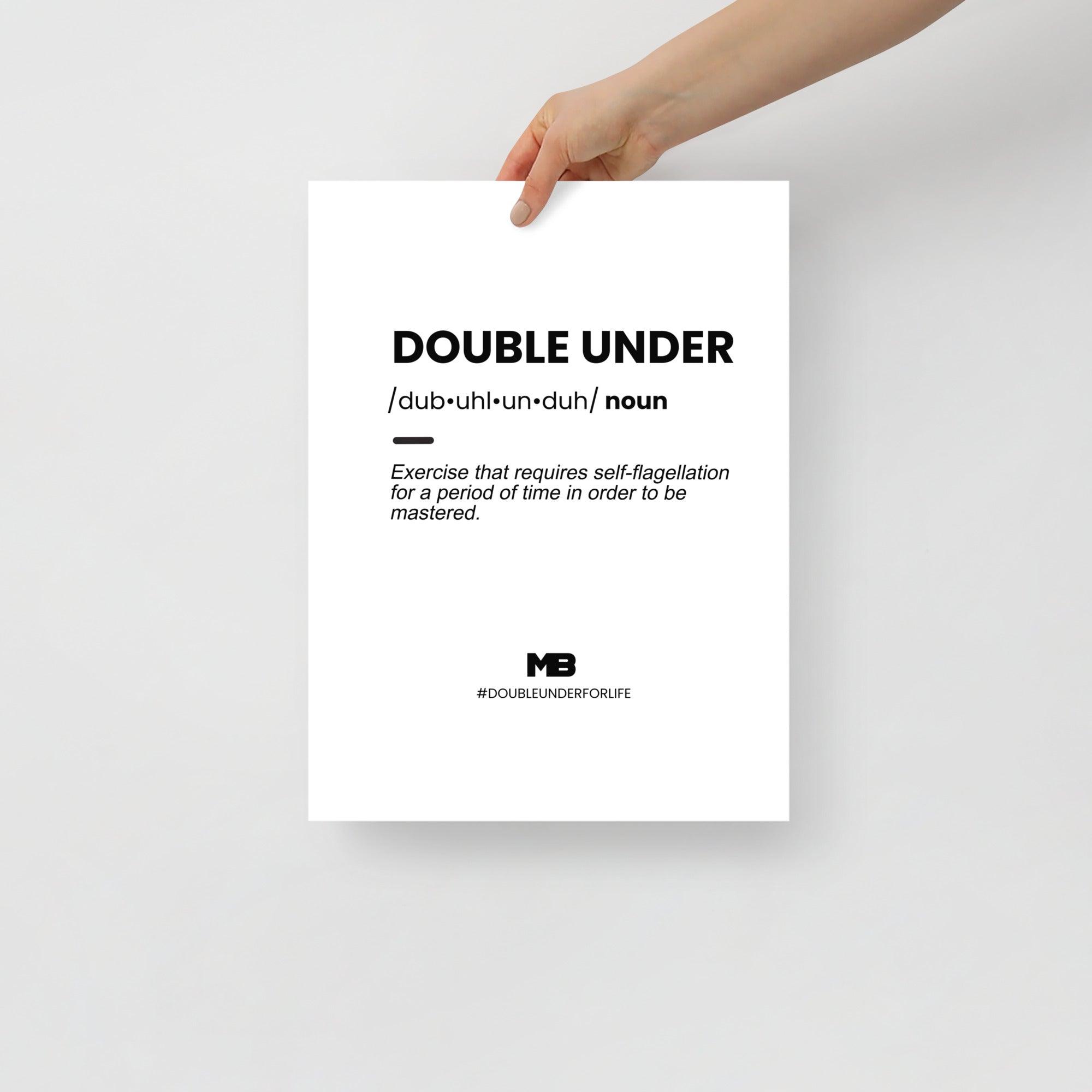 Poster Double Under - Image 2