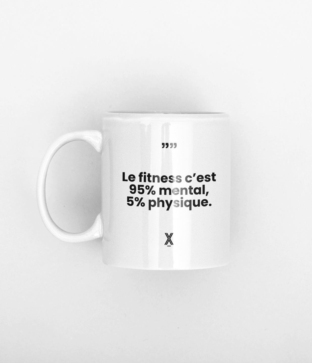 Tasse Le Fitness c'est Mental - Image 1