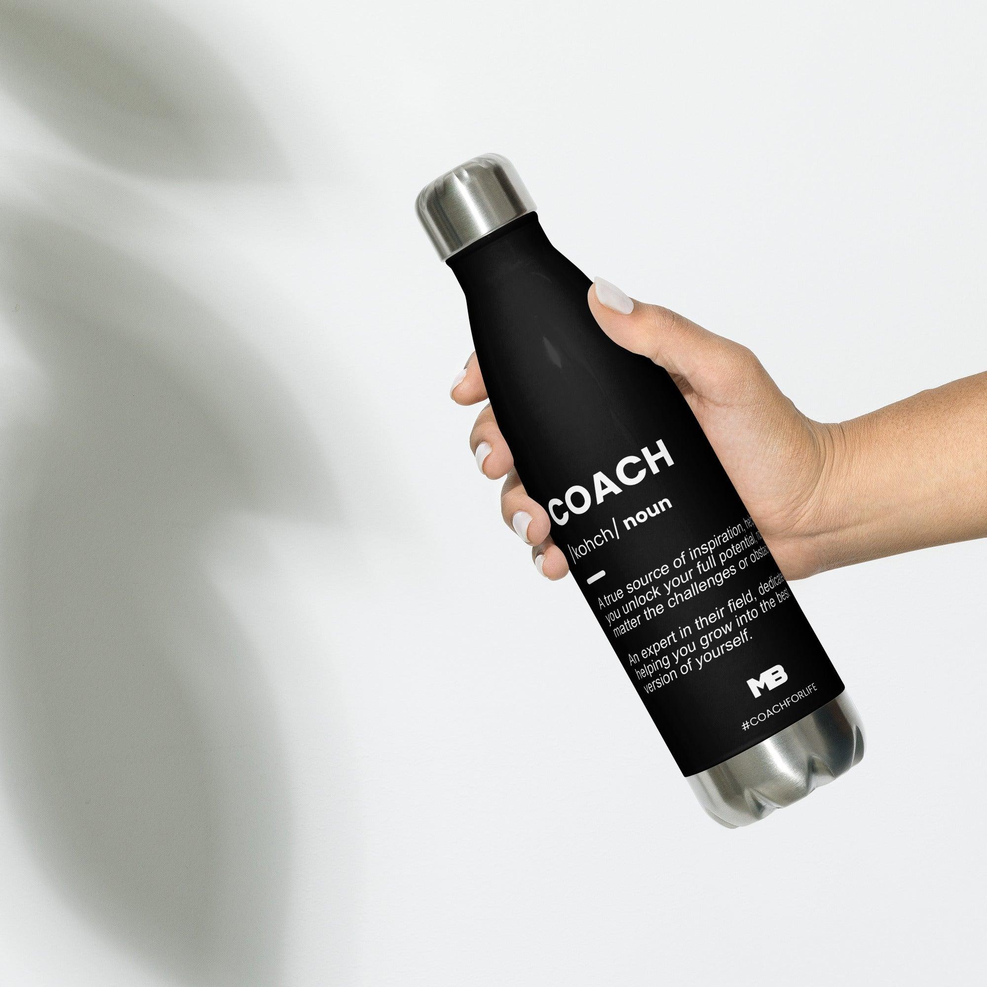 Coach Stainless Steel Water Bottle - Image 2