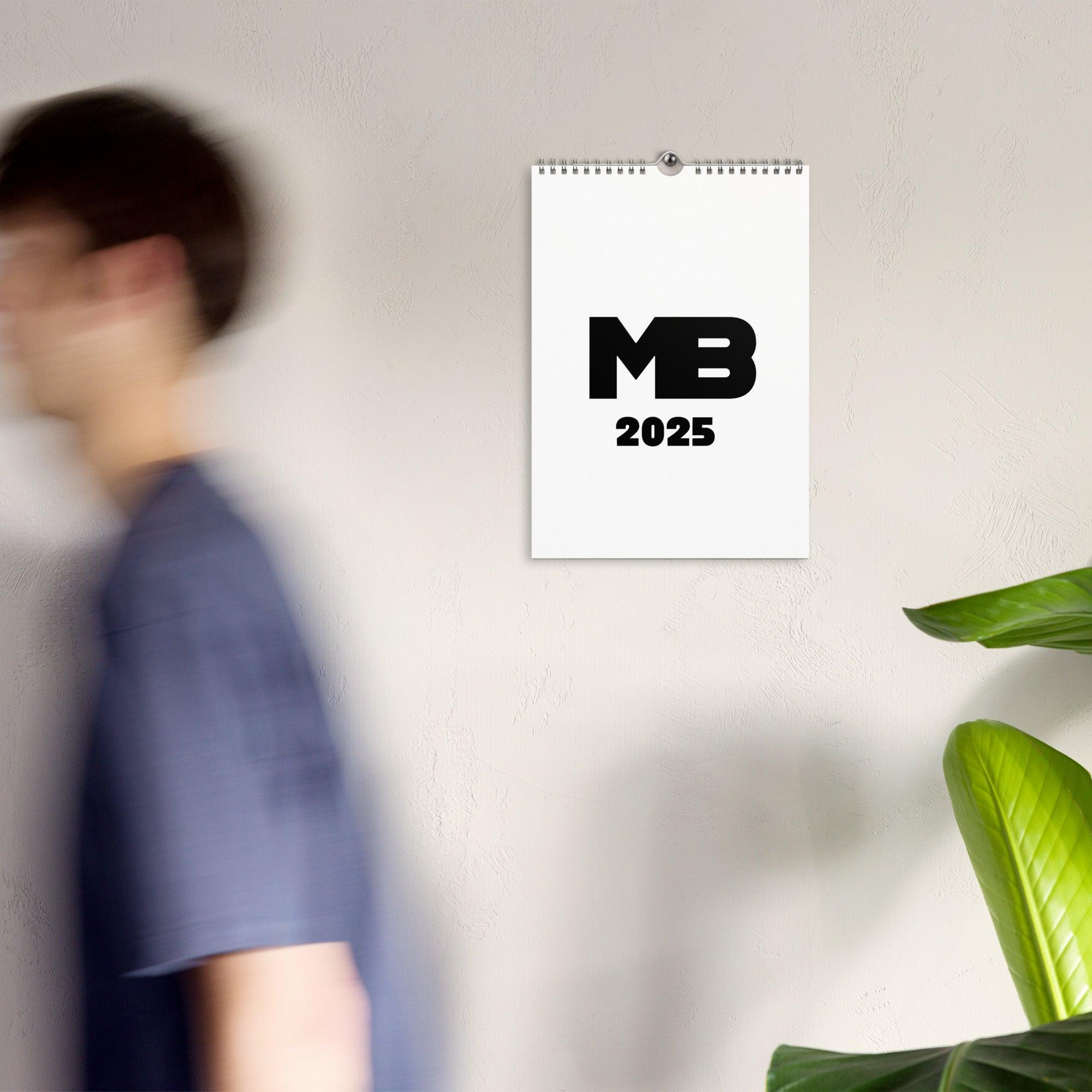 Calendrier mural MB 2025