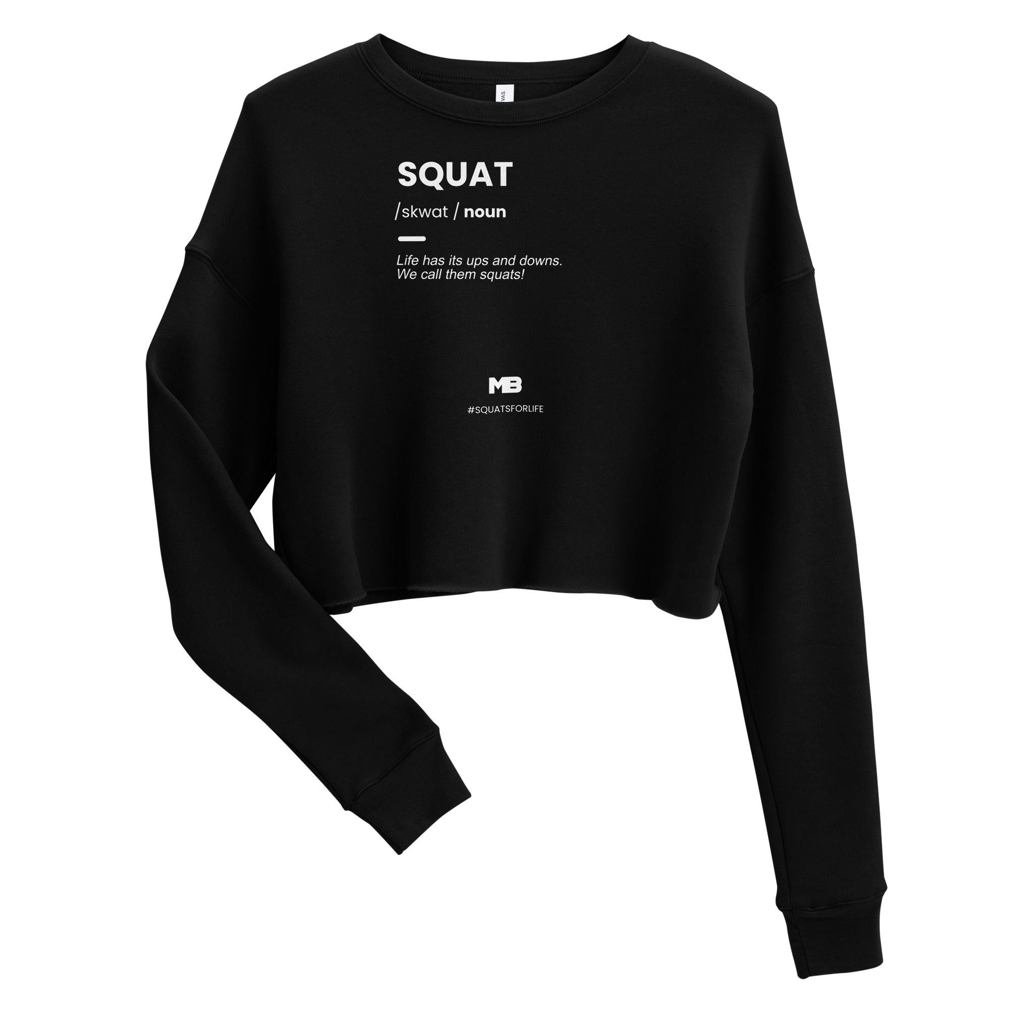 Sweat-Shirt Crop-Top Squat - Image 2