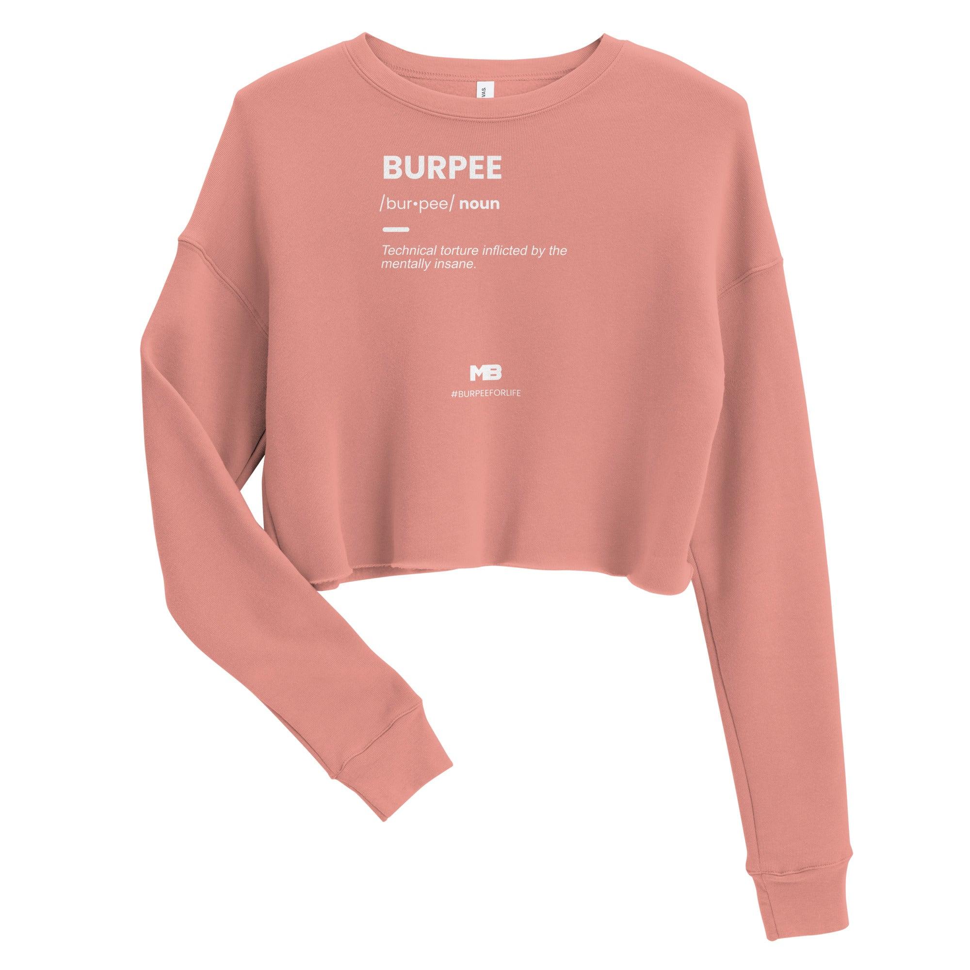 Sweat-Shirt Crop-Top Burpee - Image 2